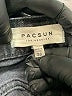 PacSun 100% Cotton Black Denim Skirt Size 26 waist - photo 4