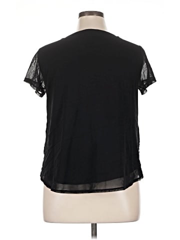 INC International Concepts Short Sleeve Blouse (view 2)