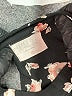 Sienna Sky 100% Polyester Floral Black Short Sleeve Blouse Size M - photo 7