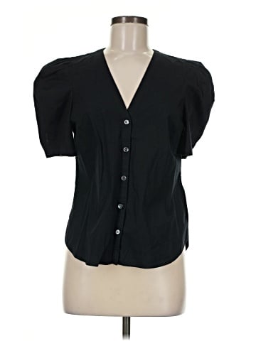 Veronica Beard Short Sleeve Blouse (view 1)