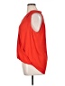 INC International Concepts 100% Polyester Orange Sleeveless Blouse Size 14 - photo 5