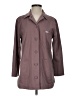Lee Burgundy Brown 3/4 Sleeve Button-Down Shirt Size XS - photo 1