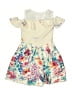Knit Works Floral Ivory Dress Size 4 - photo 2