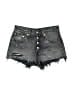Levi's 100% Cotton Gray Denim Shorts Size 26 - photo 1