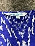 Blue Island 100% Polyester Blue Kimono Size L - photo 7