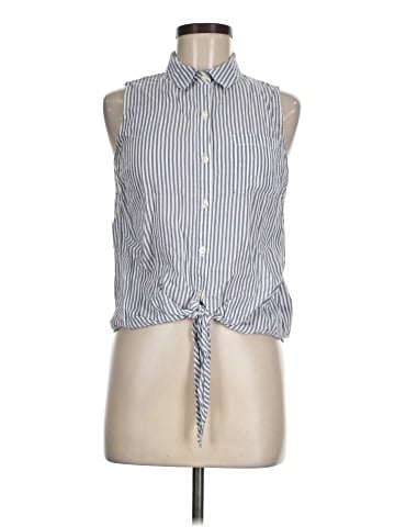 The Limited Sleeveless Button-Down Shirt (view 1)