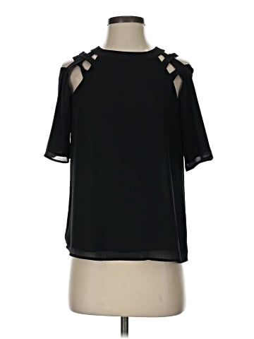 Naked Zebra Short Sleeve Blouse (view 1)