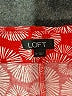 Ann Taylor LOFT Paisley Red Shorts Size M - photo 3