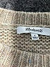 Madewell Tweed Tan Pullover Sweater Size S - photo 7