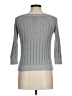 Arizona Jean Company Metallic Silver Pullover Sweater Size M - photo 2