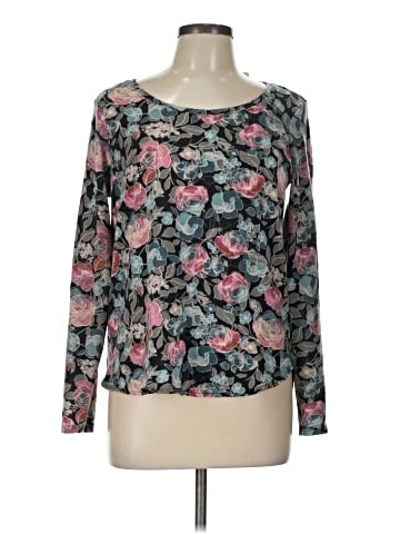 LC Lauren Conrad Long Sleeve Blouse (view 1)