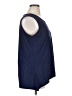 Notations Blue Sleeveless T-Shirt Size 1X - photo 4