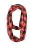 Unbranded 100% Polyester Plaid Red Scarf One size - photo 1