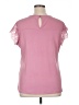 NY Collection Pink Short Sleeve Top Size 1X - photo 2