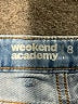 Weekend 100% Cotton Blue Denim Shorts Size 8 - photo 3
