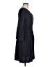 Ann Taylor 100% Polyester Solid Black Casual Dress Size 6 - photo 4