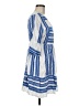 Unbranded Stripes Blue Casual Dress Size M (estimated) - photo 4