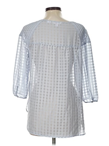 LC Lauren Conrad 3/4 Sleeve Blouse (view 2)