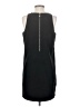 Oleg Cassini 100% Polyester Solid Black Cocktail Dress Size 4 - photo 2