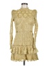 Saylor Gold Cocktail Dress Size M - photo 1