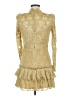 Saylor Gold Cocktail Dress Size M - photo 2