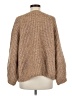 Weekend Stories Tweed Tan Wool Pullover Sweater Size M - photo 2