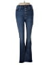 Mother Stripes Blue Jeans Size 28 waist - photo 1