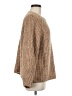 Weekend Stories Tweed Tan Wool Pullover Sweater Size M - photo 4