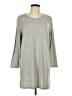 Real Essentials Gray Casual Dress Size L - photo 1