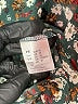 Unbranded 100% Polyester Floral Black Short Sleeve Blouse Size M - photo 7