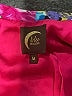 Blu Moon 100% Rayon Floral Pink Blazer Size Med (2) - photo 6