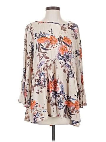 Staccato 3/4 Sleeve Blouse (view 1)