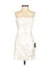 Lulus 100% Polyester Metallic Ivory Cocktail Dress Size XS - photo 1