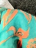 Shein 100% Polyester Paisley Green Long Sleeve Blouse Size L - photo 7