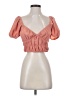 Forever 21 Pink Short Sleeve Blouse Size S - photo 1