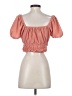 Forever 21 Pink Short Sleeve Blouse Size S - photo 2