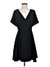 Madewell 100% Polyester Solid Black Casual Dress Size 4 - photo 1