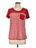 Adele & May Red Short Sleeve Top Size L - photo 1