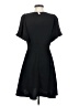 Madewell 100% Polyester Solid Black Casual Dress Size 4 - photo 2
