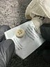 O'Neill Print Ivory Short Sleeve Button-Down Shirt Size M - photo 6
