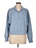 90 Degree by Reflex Blue Long Sleeve Top Size L - photo 1