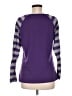 Allegra K Purple Long Sleeve Top Size M - photo 2