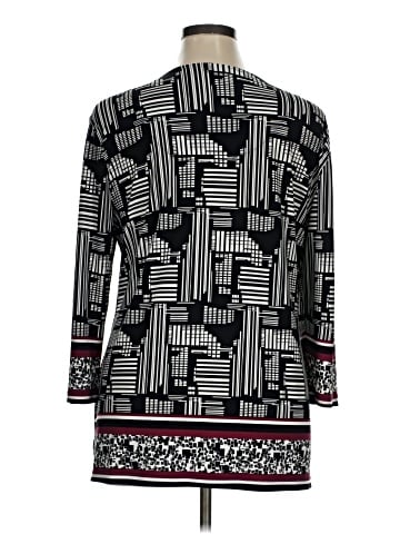 JM Collection 3/4 Sleeve Blouse (view 2)
