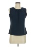 Grayson Blue Sleeveless Blouse Size Med (3) - photo 1