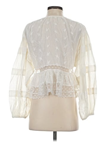 Free People 3/4 Sleeve Blouse (view 2)
