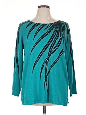 Bob Mackie 3/4 Sleeve Top (view 1)