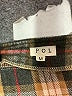 Pol 100% Polyester Plaid Gray Casual Skirt Size M - photo 4