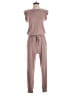 Anrabess Solid Brown Pink Jumpsuit Size S - photo 1