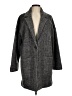 Madewell 100% Merino Houndstooth Gray Wool Coat Size M - photo 1