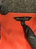 Massimo Dutti Color Block Orange Long Sleeve Button-Down Shirt Size 2 - photo 7